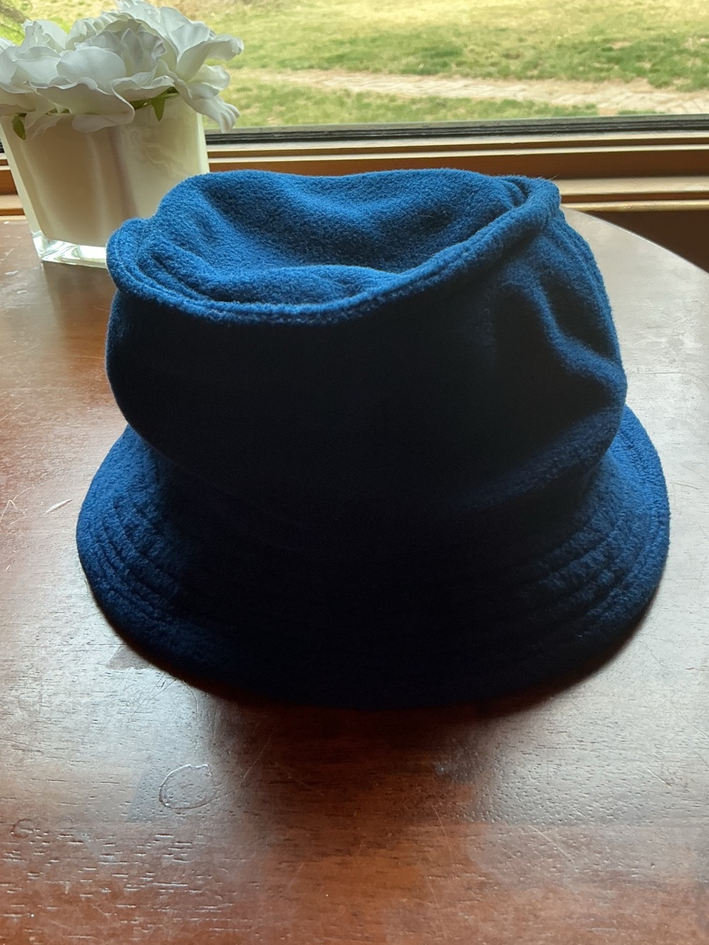 Aeropostale Fleece Bucket Hat Blue One Size NWT 2000s Vintage Y2K - Picture 9 of 13